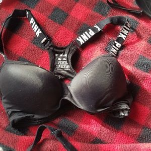 Pink bra